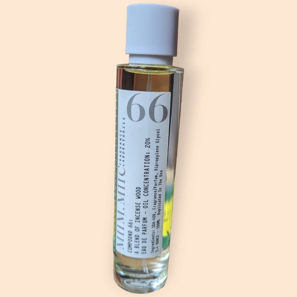MIIM.MIIC Compound 66 Incense Wood Eau De Parfum 3.4 Oz Full Size